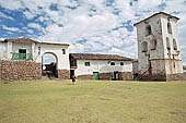 Chinchero, the colonial church erected on Incan walls 